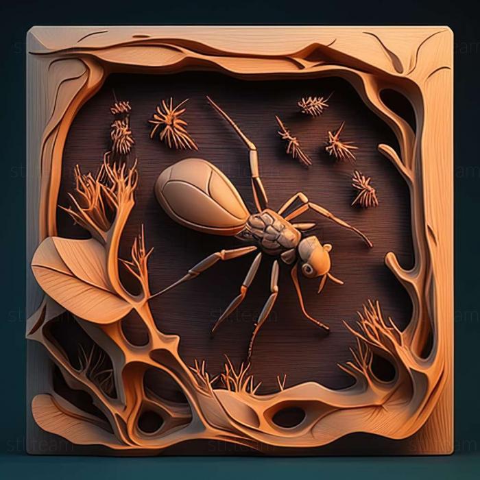 3D модель Rossomyrmex minuchae (STL)